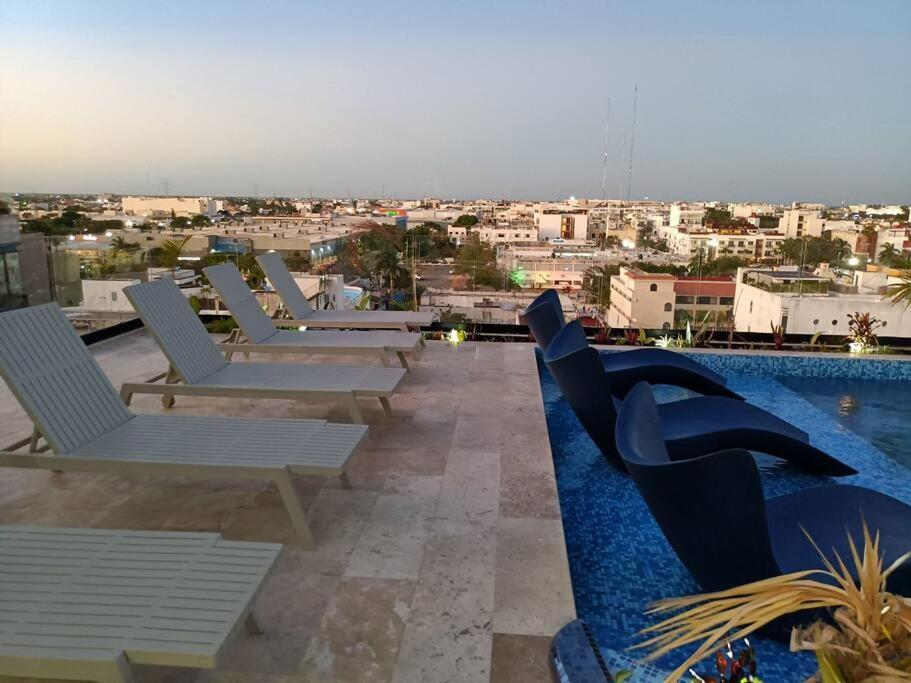 Apartamento Menesse Mitdtown2 , Ave 25Th Playa del Carmen Exterior foto